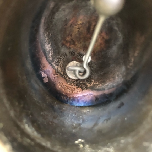 Vtg E R Metropolitan Police Helmet Bell - Picture 11 of 15